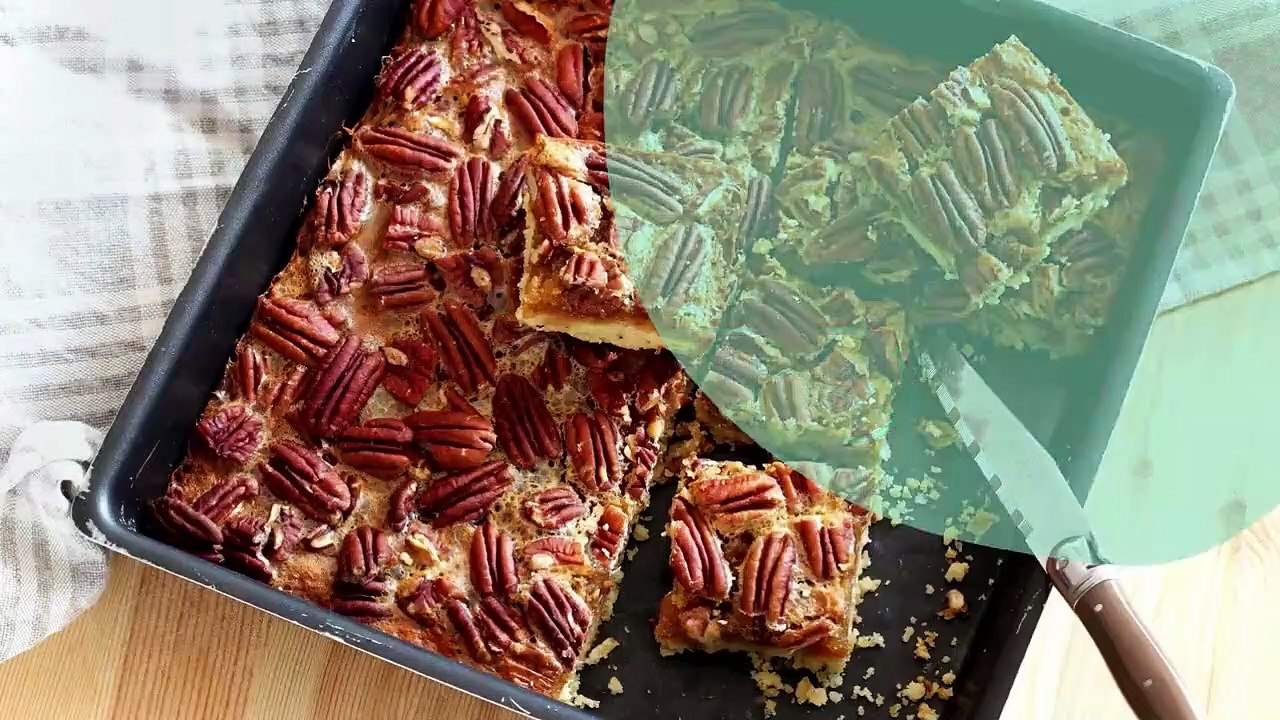 Carrés aux noix de pécan