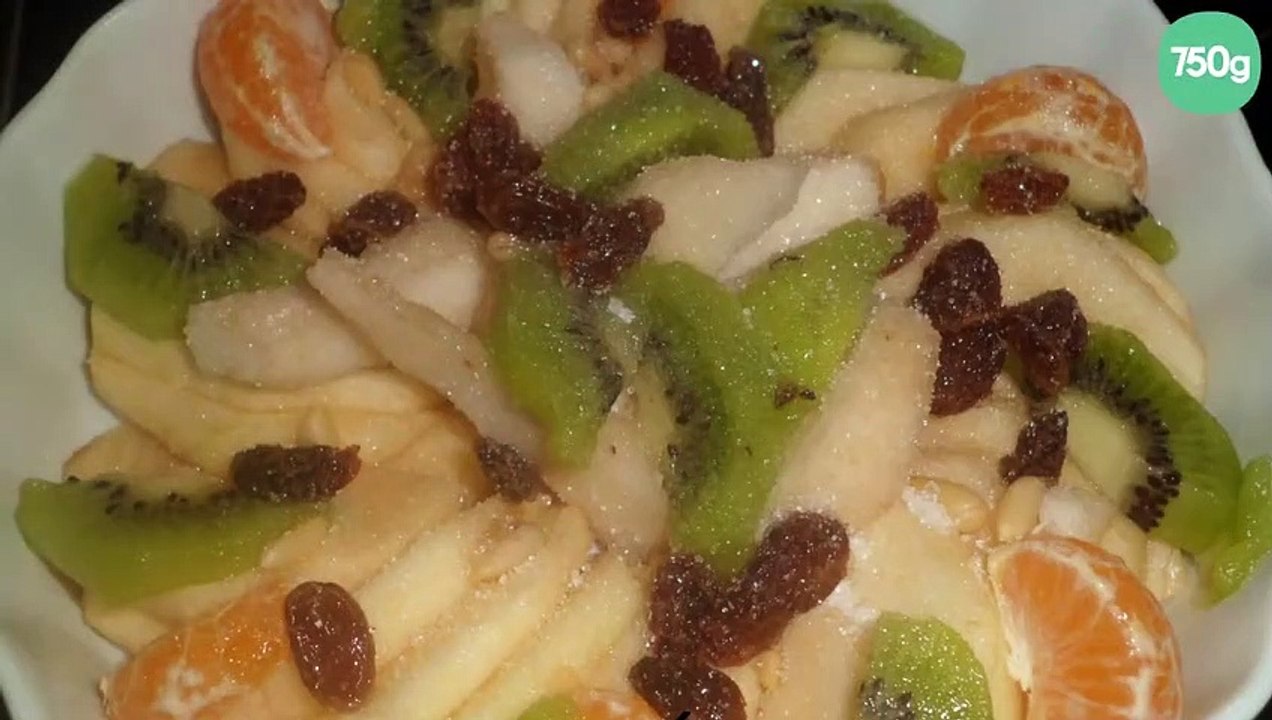 Salade de fruits d'hiver maison