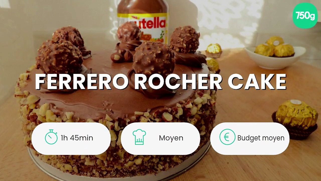 Ferrero Rocher cake