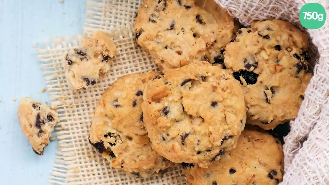 Cookies sans œufs aux pépites de chocolat