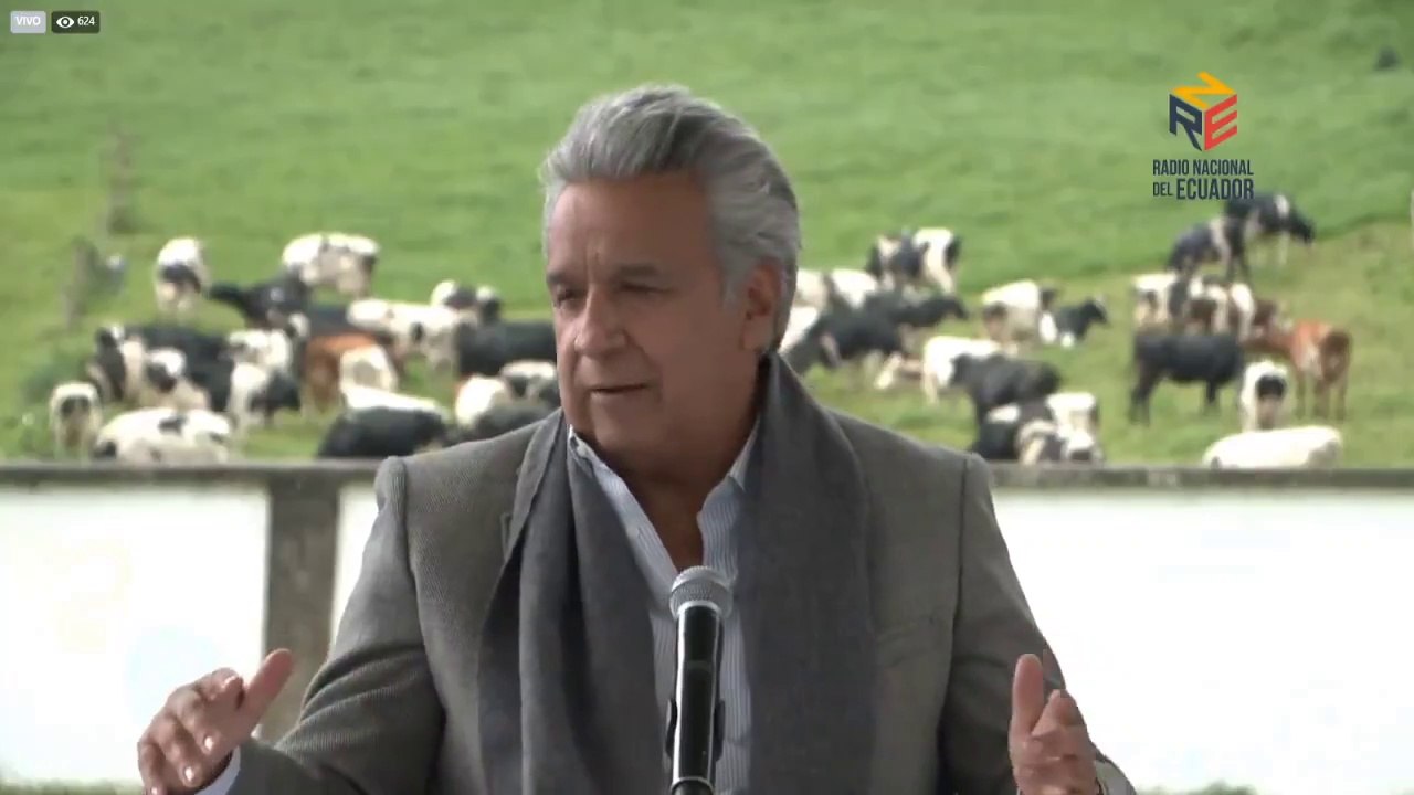 Según Lenín Moreno, una mujer 'gordita' no puede sufrir hambre