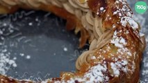 Paris Brest : pâte à choux fourrée de crème pralinée