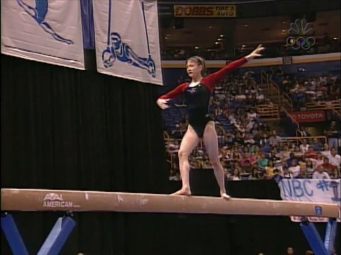 Amy Chow - Beam - Day 2 - 2000 US Gymnastics Championships