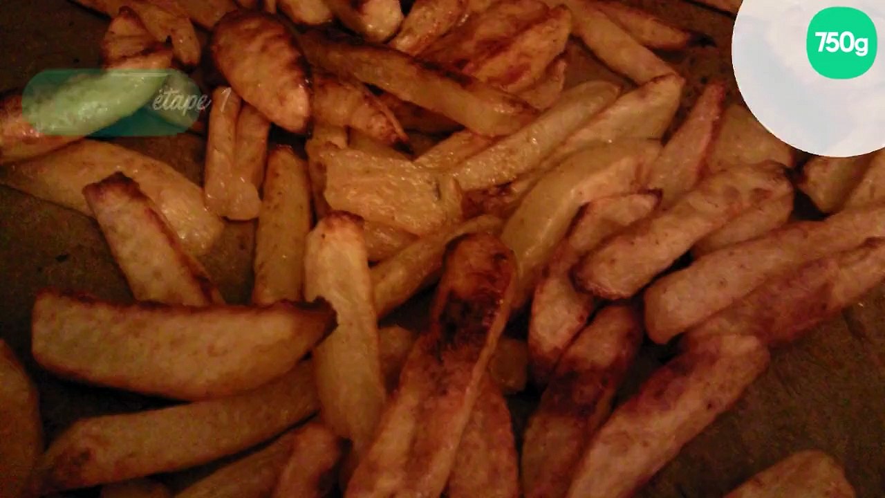 Frites au four maison