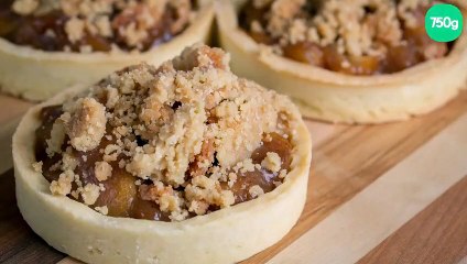 Tarte crumble aux abricots rapide