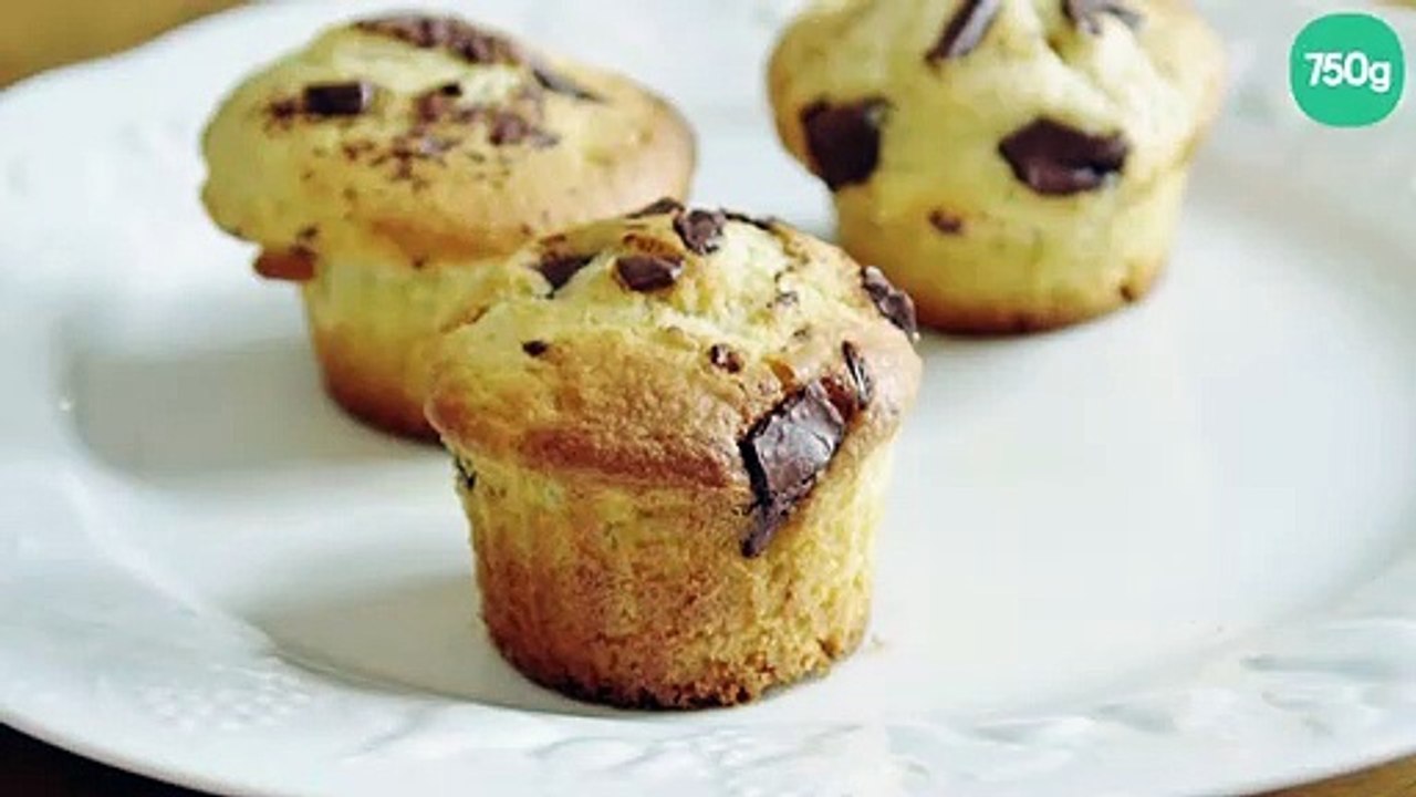 Muffins aux pépites de chocolat