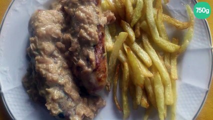 Andouillette grillée à la moutarde