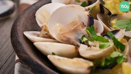 Amandes de mer à la marinière