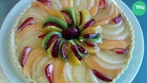 Tarte aux fruit et à la crème pâtissière