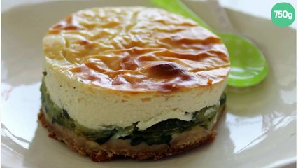Cheesecake aux courgettes