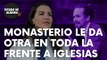 Rocío Monasterio, candidata de Vox a la Asamblea de Madrid, le da otra en toda la frente a Iglesias