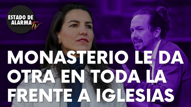 Rocío Monasterio, candidata de Vox a la Asamblea de Madrid, le da otra en toda la frente a Iglesias