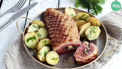Magret de canard façon Orloff