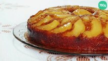 Gâteau de semoule aux pommes caramélisées