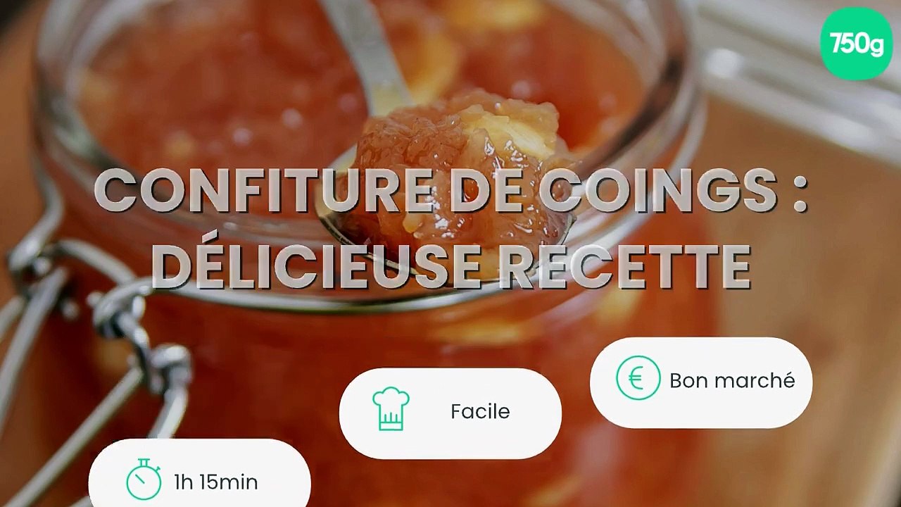 Confiture de coings : délicieuse recette