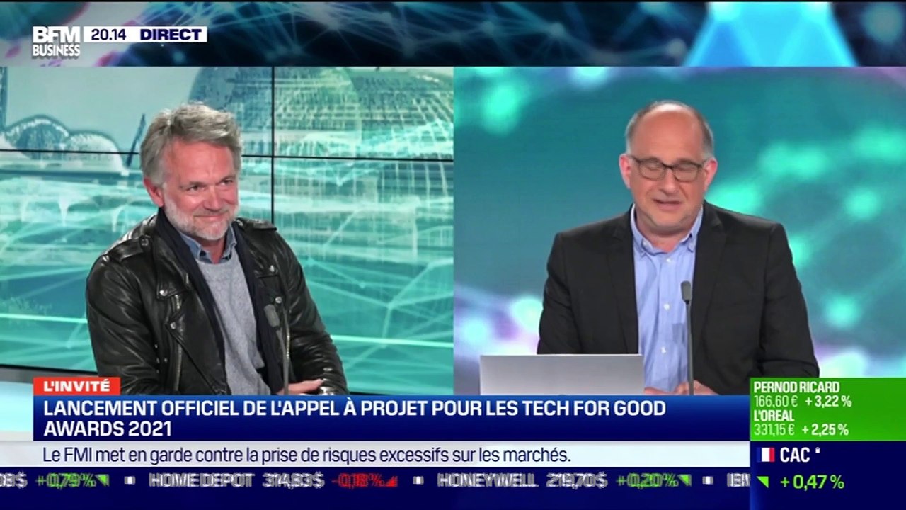 Olivier Mathiot (France Digitale) : Lancement officiel de l'appel à projet pour les Tech For Good Awards 2021 - 06/04