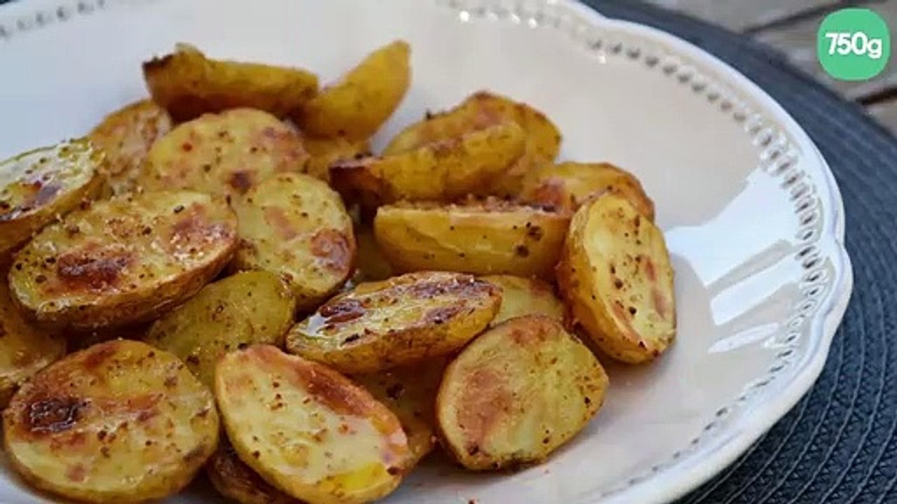 Pommes de terre rôties à la fleur de sel d'Ifaty au piment d'Espelette