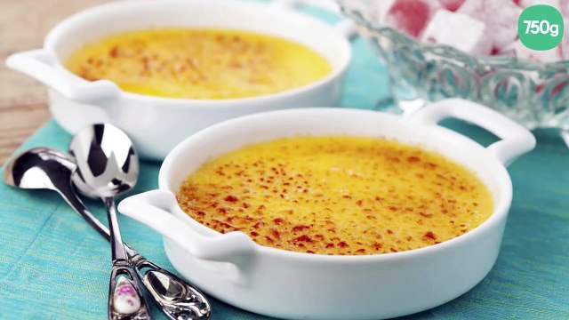 Crème brûlée à la vanille au Thermomix