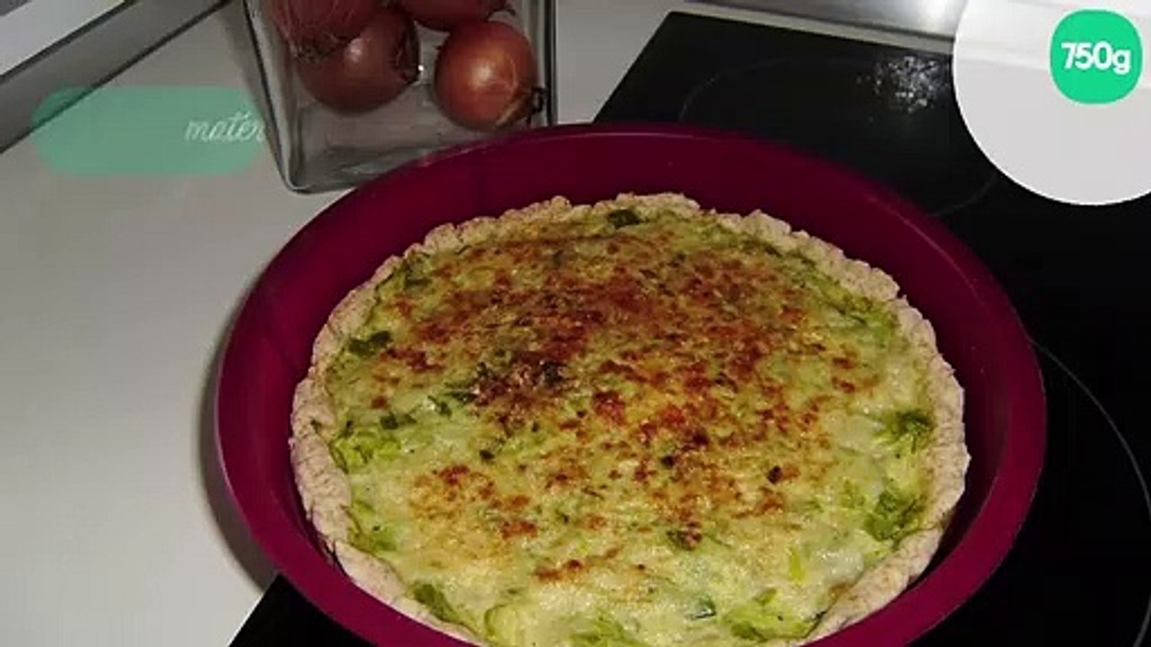 Tarte aux poireaux au micro-ondes
