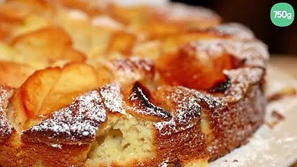 Quatre-quarts aux pommes rapide