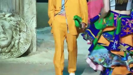 The iconic Versace fashion show for Spring and Summer 2021