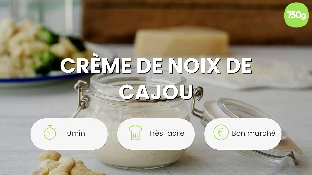 Crème de noix de cajou