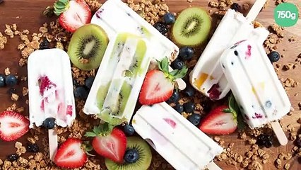 Parfait pops