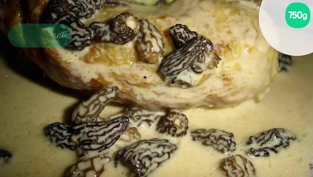 Cuisses de poulet aux morilles