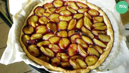 Tarte aux prunes facile