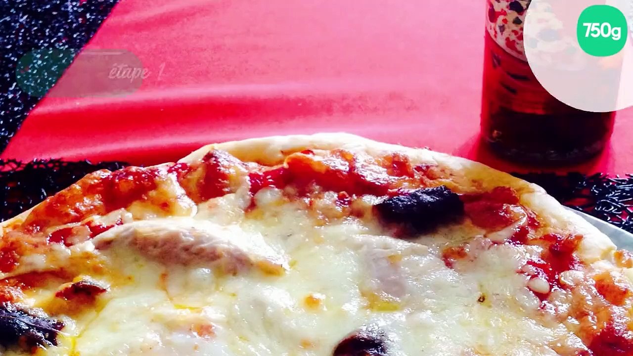 Pizza au poulet classique