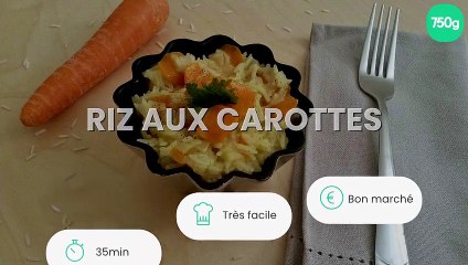 Riz aux carottes