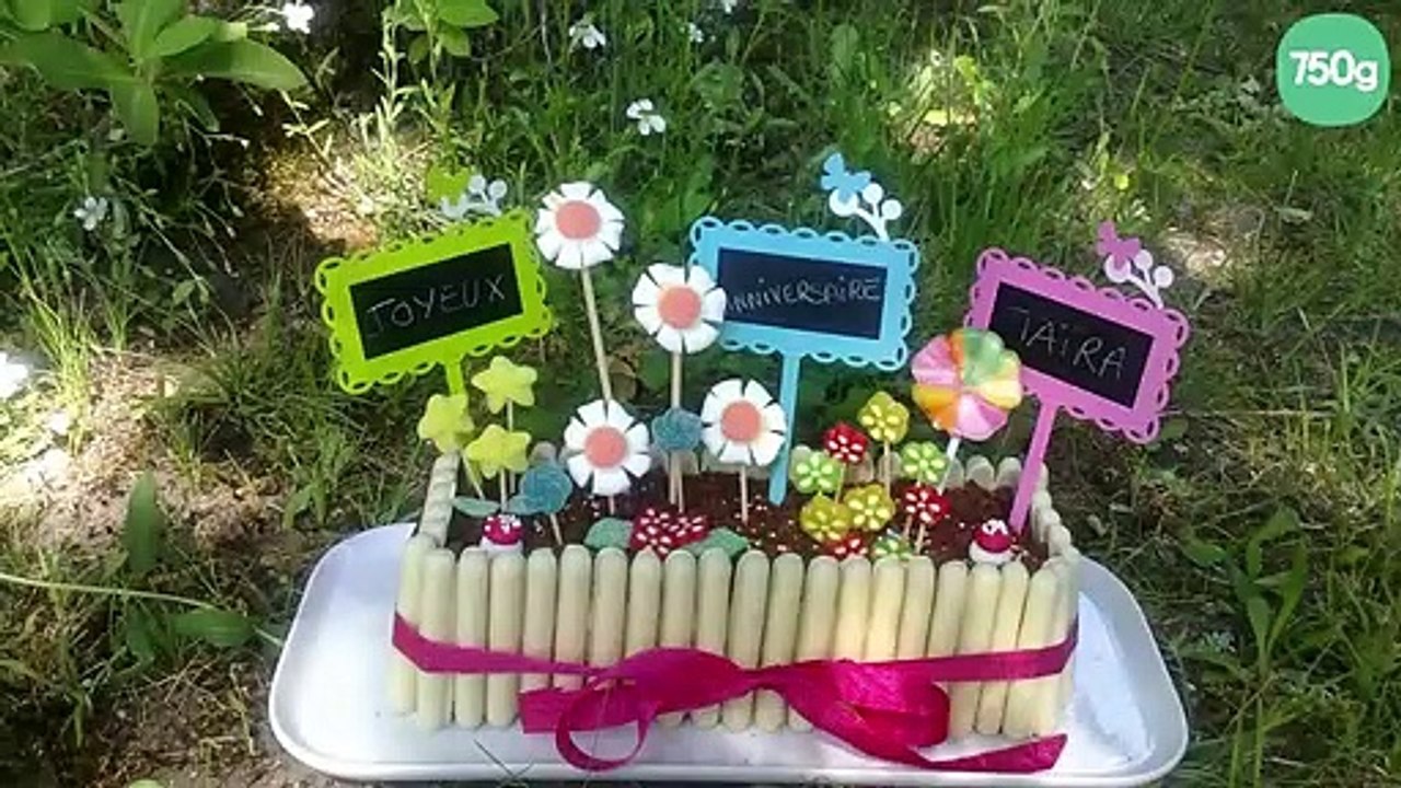 Jardinière au chocolat