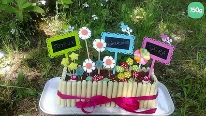 Jardinière au chocolat