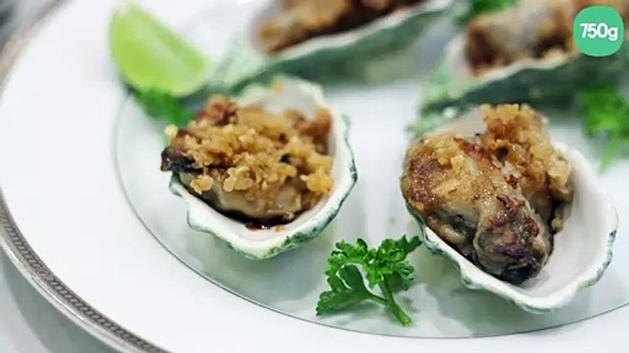 Huîtres gratinées façon Chef Christophe