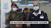 Les militaires mobilisés pour vacciner