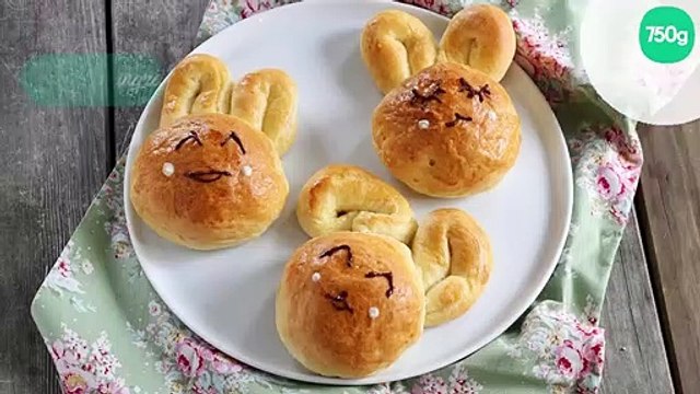 Petits pains briochés lapin