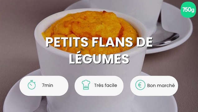 Petits flans de légumes