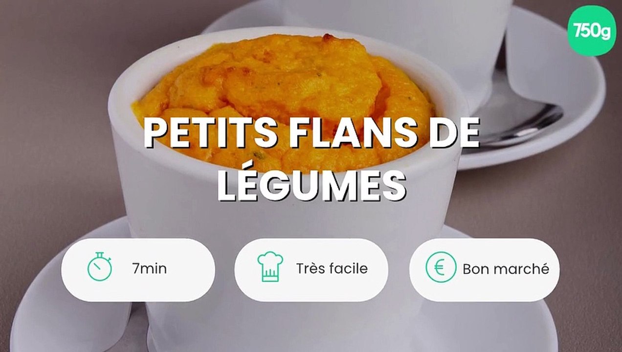 Petits flans de légumes