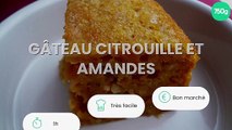 Gâteau citrouille et amandes