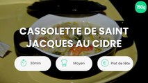 Cassolette de Saint Jacques au cidre