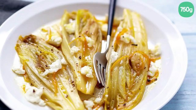 Endives braisées à l'orange