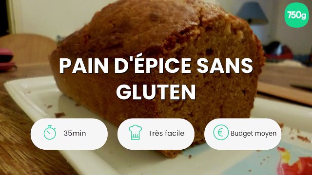 Pain d'épice sans gluten