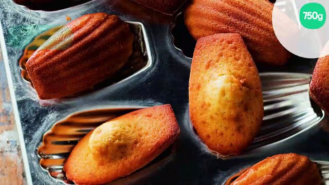 Madeleines vanille citron