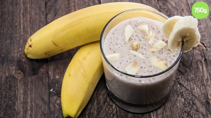 Smoothie à la banane et au miel