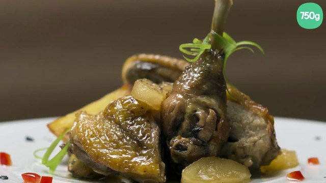 Sauté de pintade au cidre et au calvados