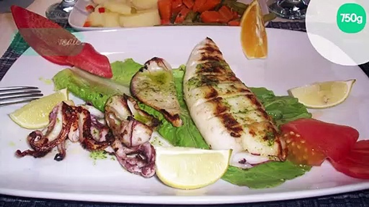 Calamar à la plancha