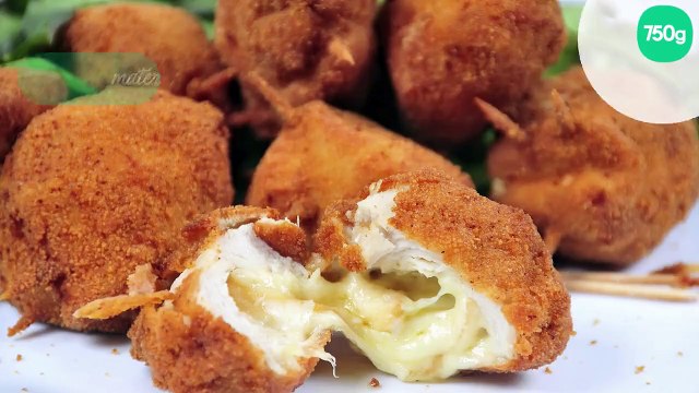 Beignets de manioc à la mozzarella