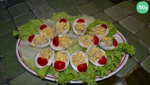 Œufs mimosa au thon