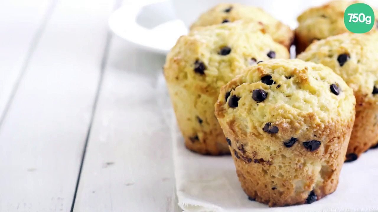 Muffins aux pépites de chocolat spécial enfants
