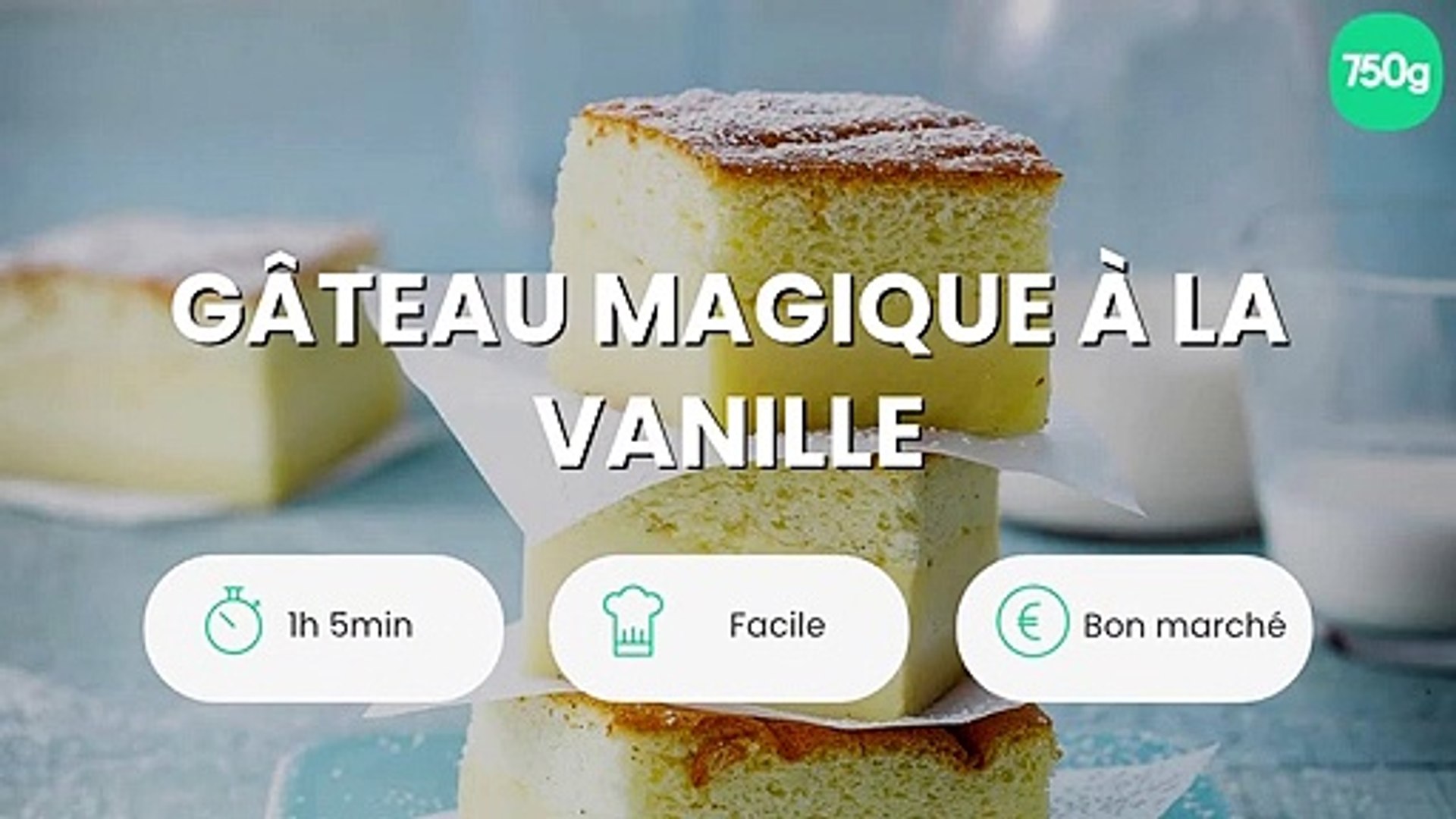 Gateau Magique A La Vanille Video Dailymotion
